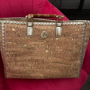 Lily Pulitzer cork tote